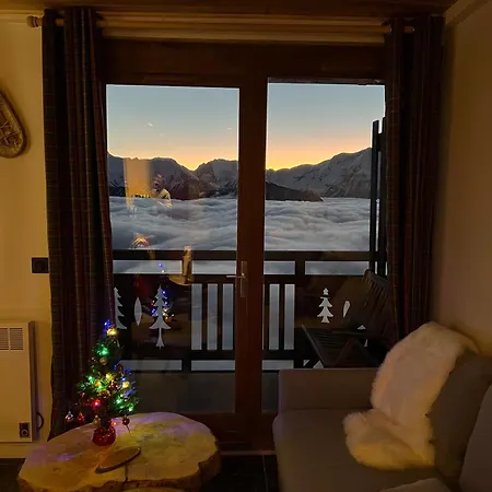 Stunning With Breathtaking View! Apartment Huez